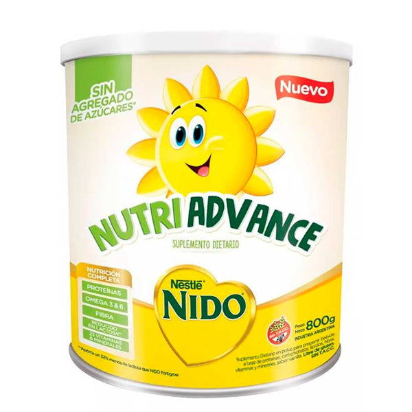 Nestle Nutri Advance Formula Infant Milktea Powder 800G - Non-GMO, Gluten-Free, 23 Vitamins & Minerals, Prebiotics & Antioxidants
