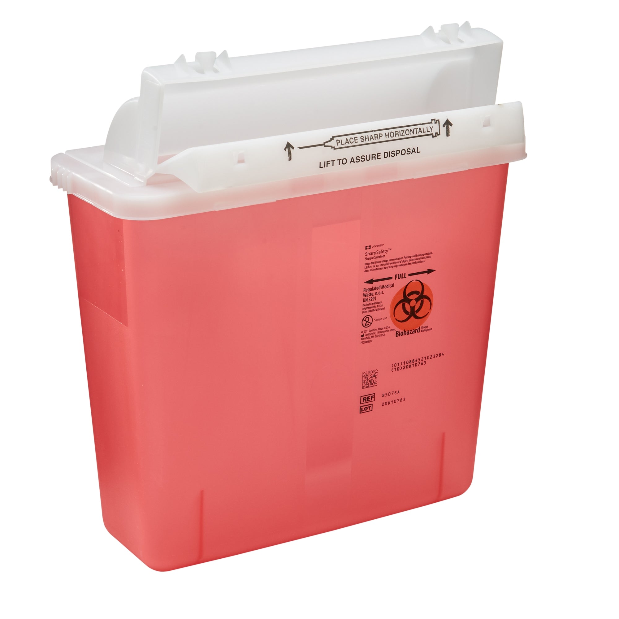 SharpStar™ In-Room™ 1.25 Gal Sharps Container - Secure Medical Waste Disposal