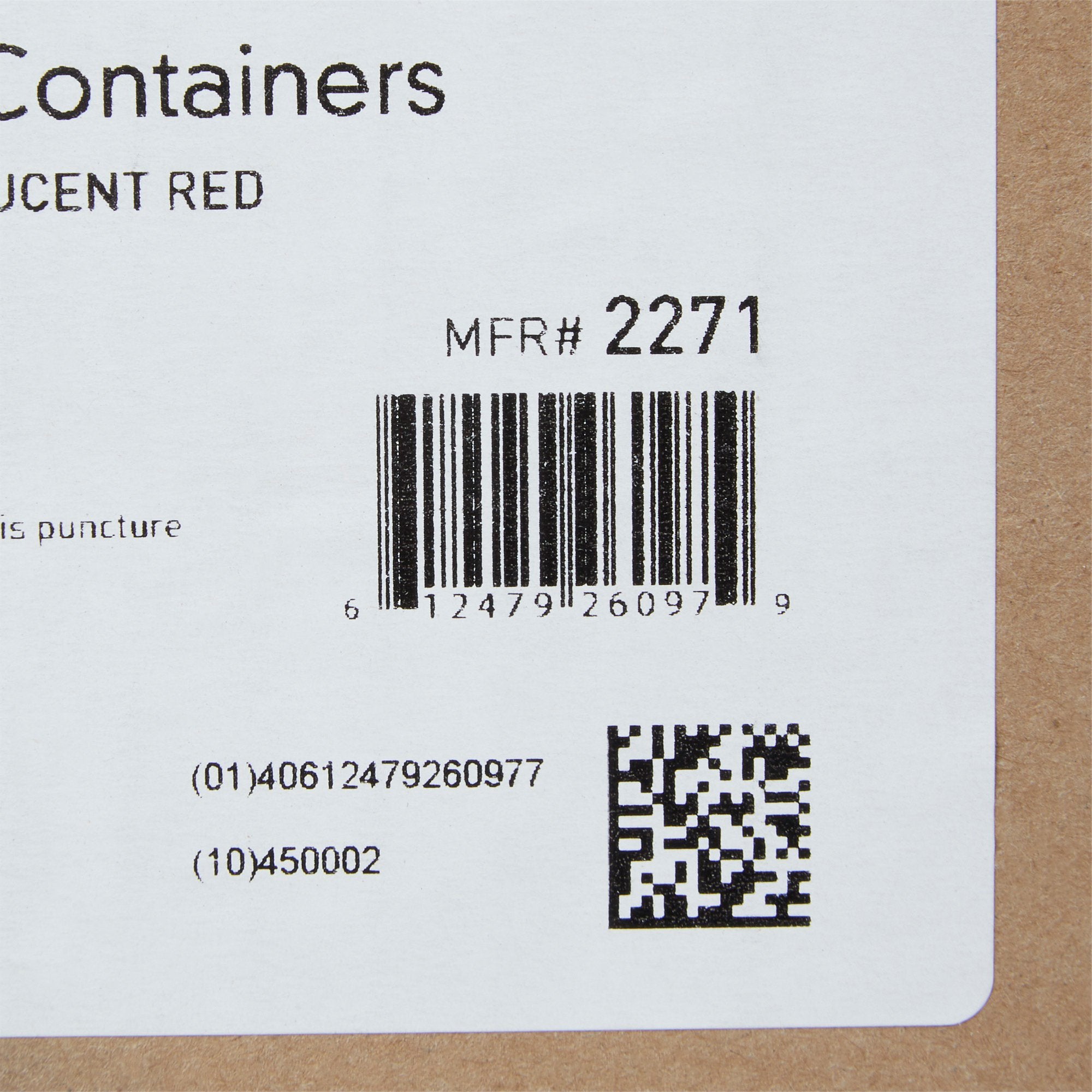 McKesson Prevent® Sharps Container, 2 Gallon, 9-1/4 x 10 x 6 Inch (20 Units)