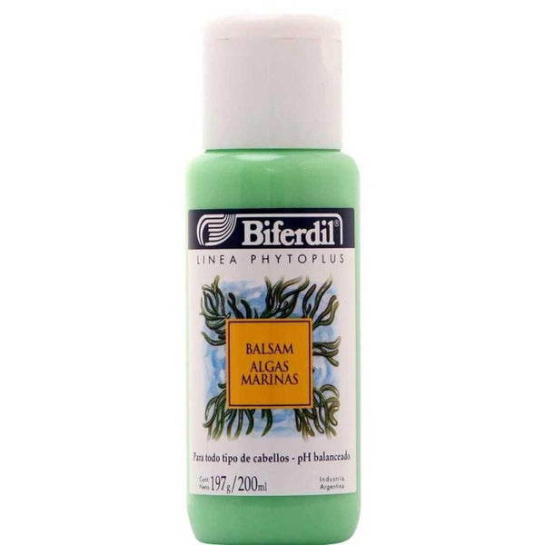 Biferdil Balm Conditioner Ph Neutral Seaweed (200Ml / 6.76Fl Oz): Healthy Hair with Natural Extracts and Proteins