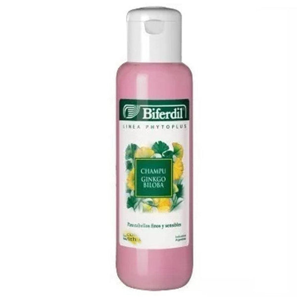Biferdil Ginkgo Biloba Shampoo For Fine Hair (200Ml / 6.76Fl Oz): Natural Ginkgo Biloba Shampoo for Volume, Shine & Softness - Sulfate-Free, Color Protection