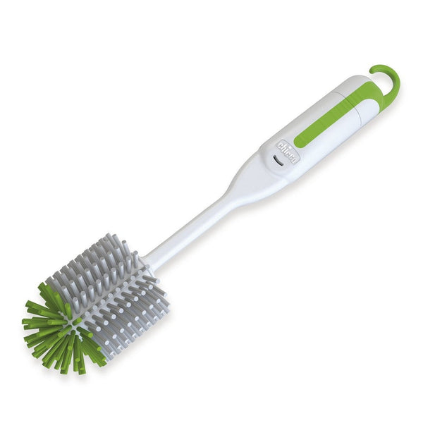 Chicco Silicone Bottle Cleaning Brush - Ergonomic Design, Non-Slip Handle, Dishwasher Safe, BPA Free