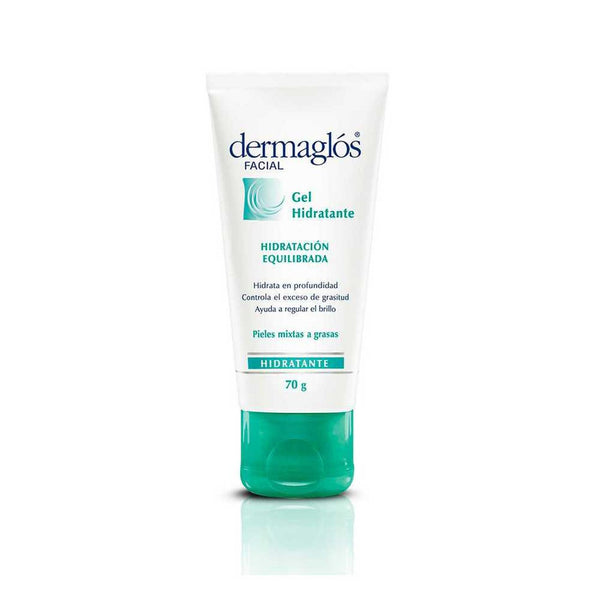 Dermaglos Facial Moisturizing Gel(70Gr / 2.46Oz) Hydrate, Balance & Protect Oily & Combination Skin