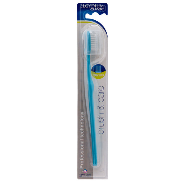 Elgydium Clinic 20/100 Toothbrush (Soft) - Soft Tynex¬Æ Filaments, Anatomical Handle, Protects Enamel & More!