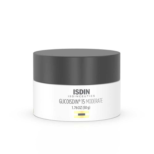 ISDIN Facial Cream Glycoisdin 15% - 50ml / 1.69Fl Oz - Reduce Wrinkles, Improve Skin Texture & Tone, Hydrate & Nourish