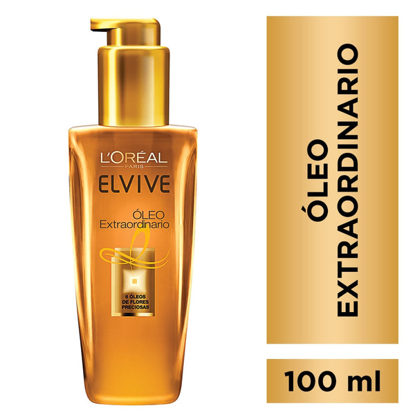 L'Oreal Paris Elvive Extraordinary Oil Intensive Treatment - For Vitality, Shine & Manageability 100Ml / 3.38Fl Oz