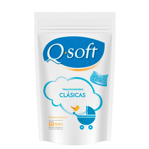 Q Soft Classics (50 Units Ea.) | Hypoallergenic, Fragrance Free, Moisturizing & More