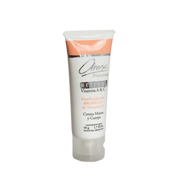 Retinol Arex Hand and Body Cream Moisturizer - Anti-Aging, Hydration, Wrinkle Reduction 50gr/1.69oz