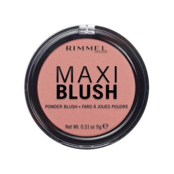 Rimmel Blush Maxi Blush 006: Exposed - Natural-Looking Glow, Oil-Free, Long-Lasting Formula (1 Unit) (1 Unit)